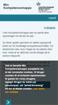 Mobile Screenshot of minkompetencemappe.dk